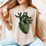 Anatomical Heart Cactus Shirt